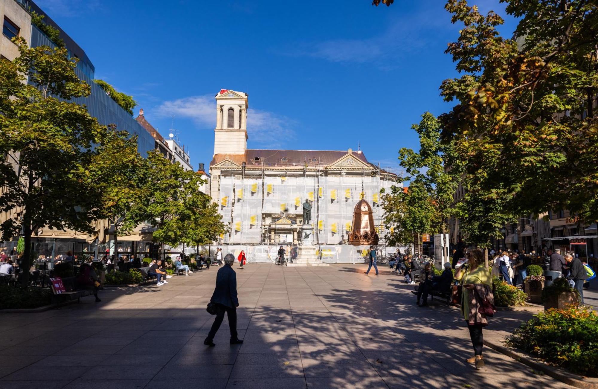 Main Square Luxury Apartment View Central Residence Zagreb Exterior photo